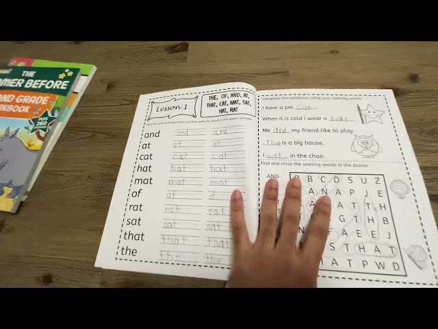 Kids Spelling Workbook for preschoolers