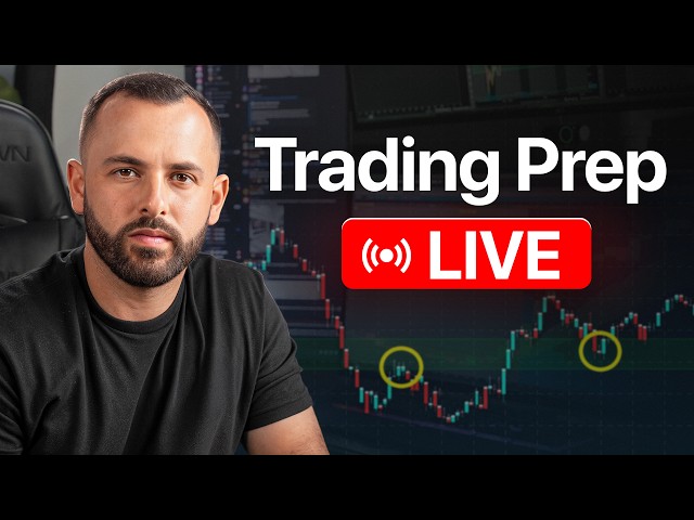 📈  LIVE TRADING MARKET OPEN | I'm Leaning Bearish Today... Important /ES Lower High!