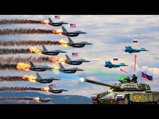 The World Stunned! Russian Air Defense System Thwarts Mission by 24 US F-16 Jets