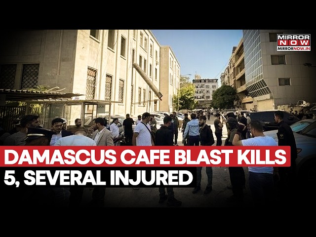 Chaos in Damascus: Powerful Explosion Kills 5, Injures Over 16 — Security Fears Surge After Attack