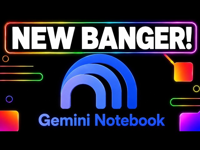 New Gemini Notebook is INSANE!