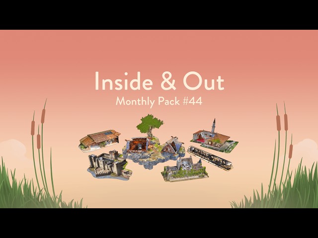 Puzzling Places: Monthly Pack #44 - Inside & Out