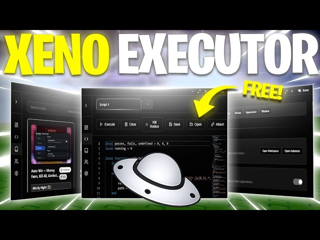 Roblox Executor Is The BEST Free and Keyless Xeno Executor in 2026 *UNC*