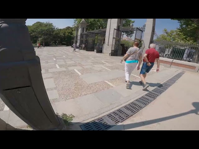 A 2 mile Virtual run in Spains Jardin de Madrid