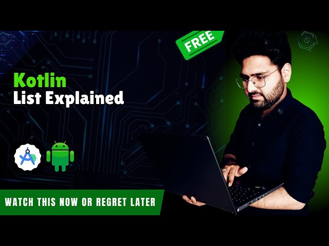 🔥Kotlin List Explained | Mastering Lists in Kotlin | Hindi