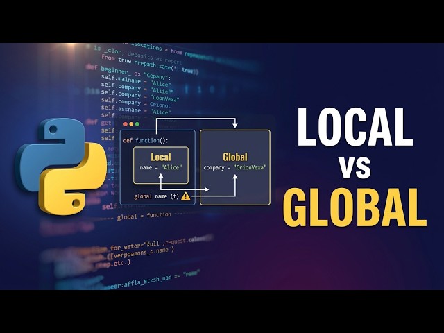 69 🐍 Explicación de variables locales vs globales en Python | El alcance de variables simplificado