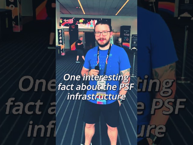 One interesting fact about the PSF infrastructure