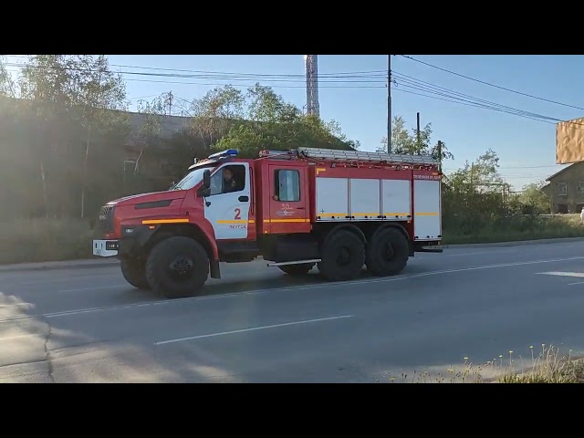Ural Next Fire department with siren manual