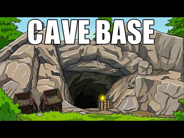 I Lived in a Hidden CAVE BASE in Official RUST