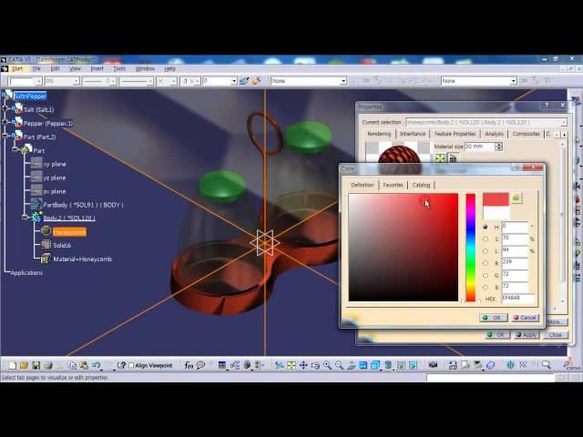 나무매뉴얼 카티아 둘러보기 - CATIA V5 Real Time Rendering