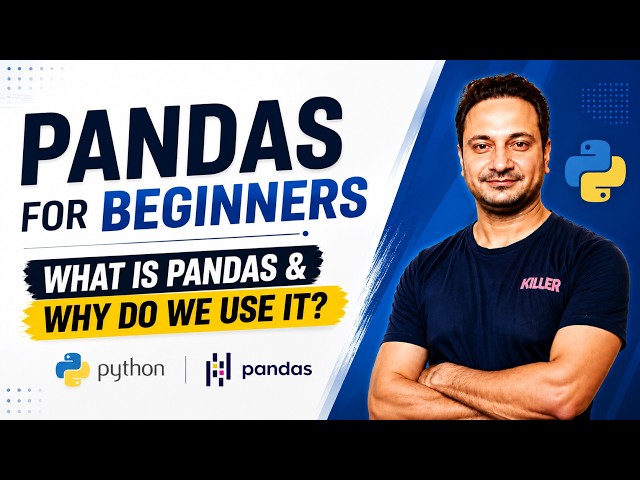 What is Pandas in Python? | Pandas for Beginners & Data Analysis Tutorial