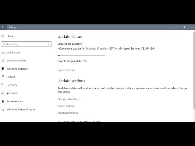 Easy Solution: Windows 10 Updates Problem Installing: Error code: (0x80073712)