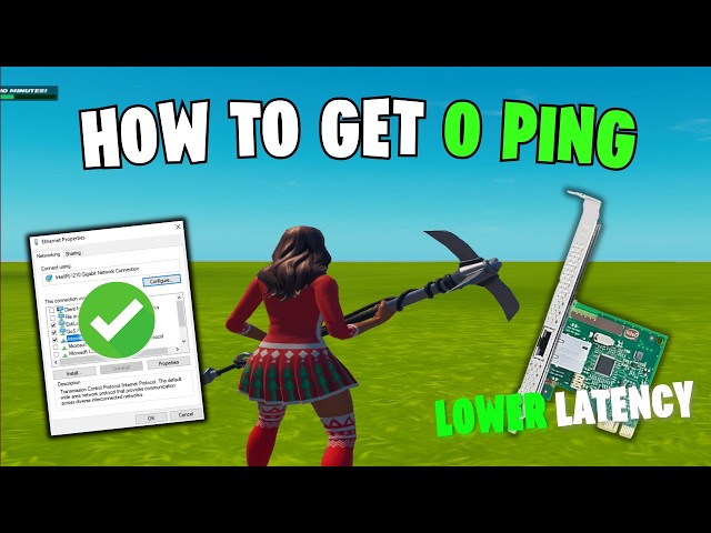 *ULTIMATE* FREE Network Optimization Guide For Any Game! *0 PING + 0 DELAY*