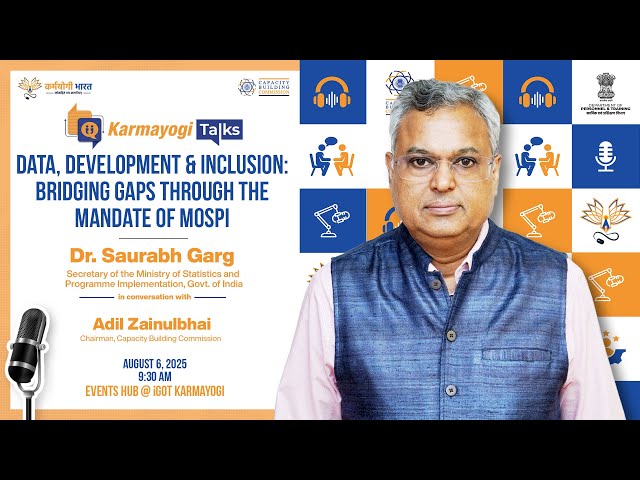 Data, Development & Inclusion: Bridging Gaps through the Mandate of MoSPI