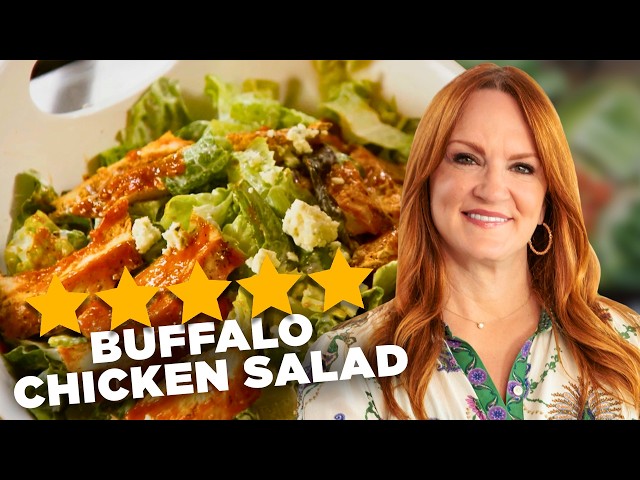 Ree Drummond's 5-Star Buffalo Chicken Salad 🌟🔥🥗 The Pioneer Woman | Food Network