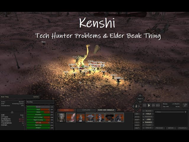 kenshi | Tech Hunter Problems & Elder Beak Thing