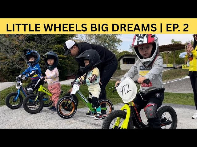 Strider Bike Race at the 10th Annual Stouffville BMX Open.