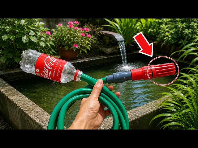 A brilliant invention! You'll be able to pump water for free for life without needing electricity.