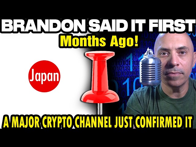 Brandon Biggs Decoded: A Major Crypto Channel Just Confirmed His Japan Prophecy — Without Knowing It