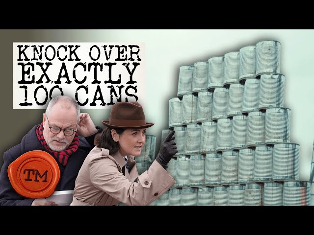 Knock Over EXACTLY 100 Cans | Full Task | Taskmaster