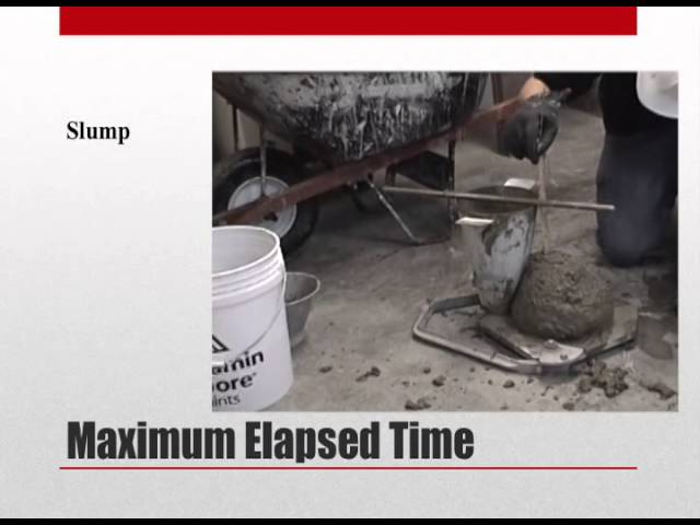 ASTM C172 Sampling Freshly Mixed Concrete