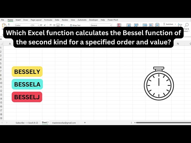 #185 - Excel formula question and answer
