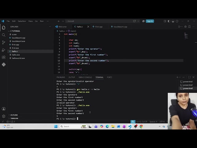 C Language Tutorial in Hindi | Switch Case & Nested If Else Explained | Control Statements in C