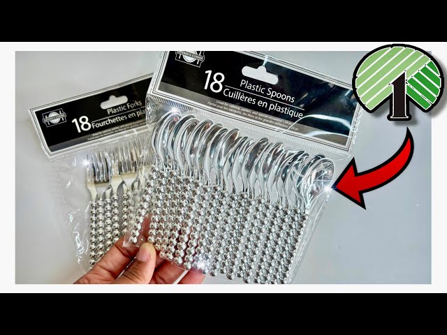 Turn Dollar Tree Cutlery Into Stunning Wall Art | Dollar Tree DIY's