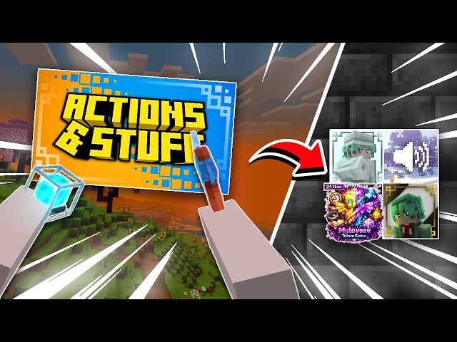 🔥 MAX OUT ACTIONS & STUFF with these TEXTURES 😱 | Minecraft Bedrock 26.0+(MCPE, W10/W11)