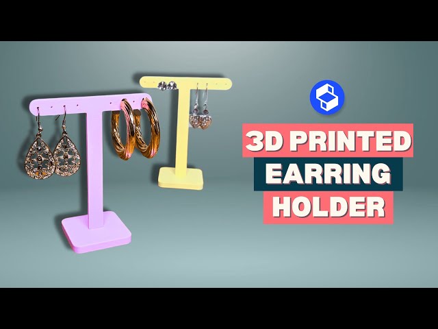 Design with me: 3D Printed Earring Holder | Shapr3D