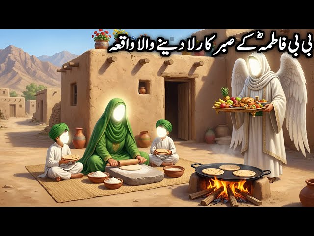 बीबी फातिमा के सब्र का रुला देने वाला वाक़िया | Bibi Fatima aur Hazrat Ali Ka Sabr |Hidayat-e-Islam