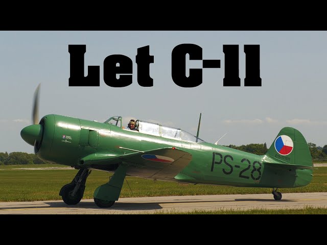 Let C-11 | Yakovlev Yak-11 | Pardubice Airshow 2023 | 4K