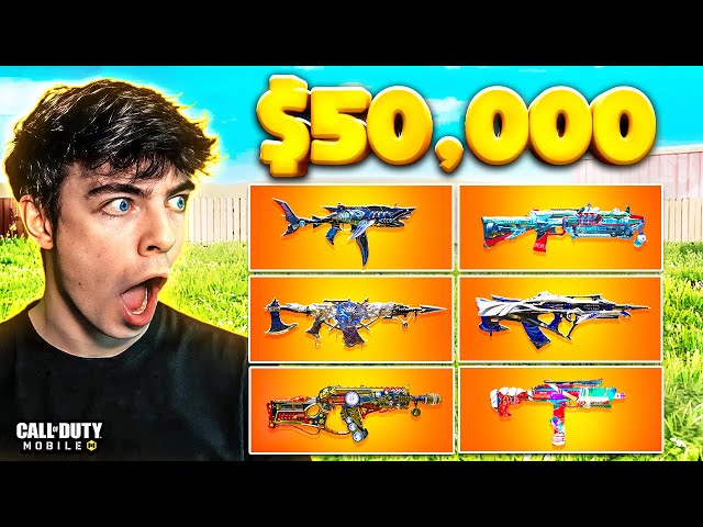 I SPENT $50,000 COD Points in COD Mobile...
