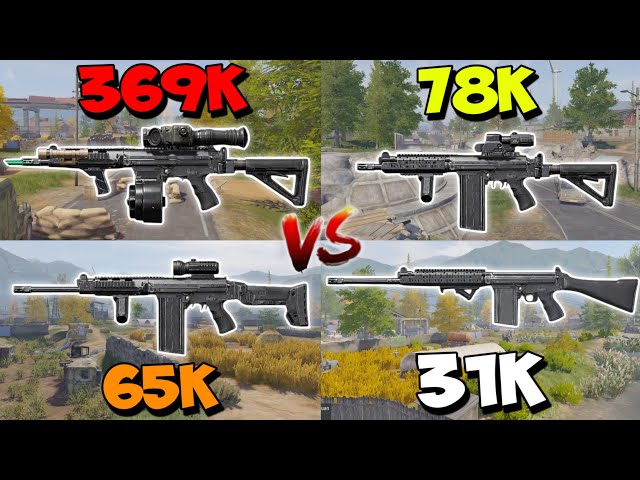 FAL challenge from the Cheapest to the Most Expensive | Arena Breakout