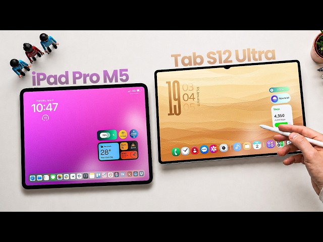 Samsung Tab S12 Ultra vs iPad Pro M5 - The Smarter Buy Is Clear