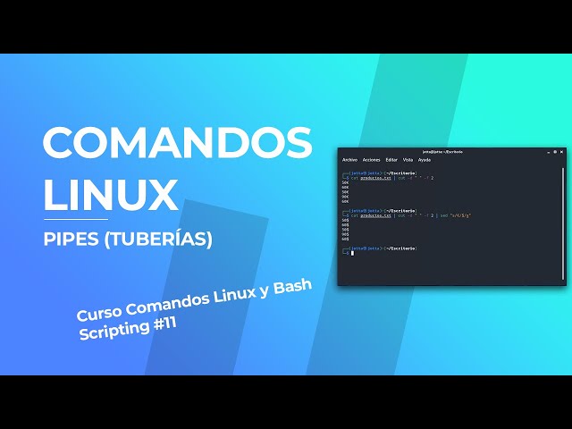 🔴 Entiende y aprende a hacer Pipes (Tuberías) en Linux | Curso Comandos Linux 2021 #11