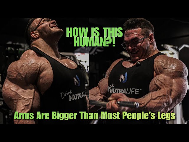 The Most Insane Arms In Bodybuilding | Chest Bicep Workout | Nick Walker 