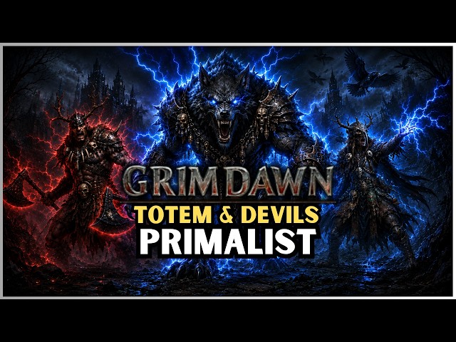 Beginner Totem & Devils Build Showcase Primalist - Berserker / Shaman - Hardcore