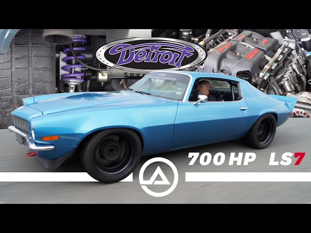LS7 1970 Camaro Pro-Touring de 700 hp, Detroit Speed, construido para la pista