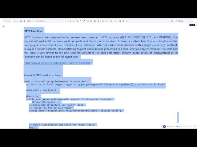 cl09 Google Cloud Functions Explained