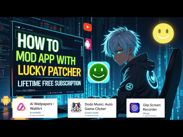 ✨ How to Mod Any Android App Using Lucky Patcher | Clown Tricks