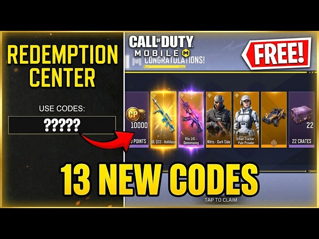 *NEW* ALL 13 WORKING CP COD MOBILE REDEEM CODES JULY 2026 | CODM ALL WORKING CP REDEEM CODES 2026