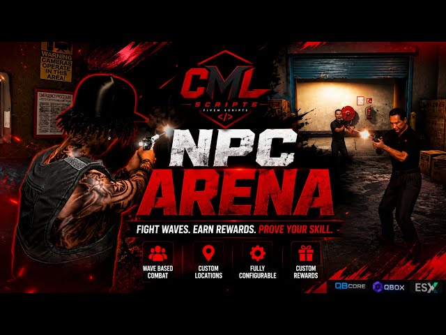 CML Fight Arena | FiveM Fight Waves | FiveM Script Showcase [QB/QBOX,ESX]
