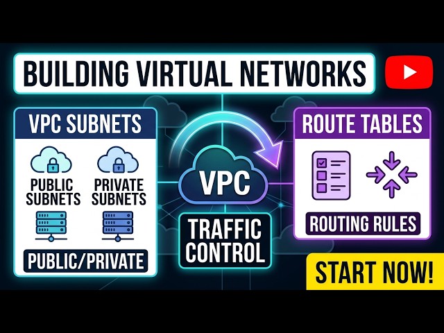 Building Virtual Networks with VPC, Subnets and Route Tables