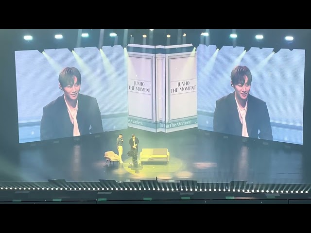 20231014 2PM 이준호  Lee Junho the Moment Taipei - What's in Junho's bag_Talk 5