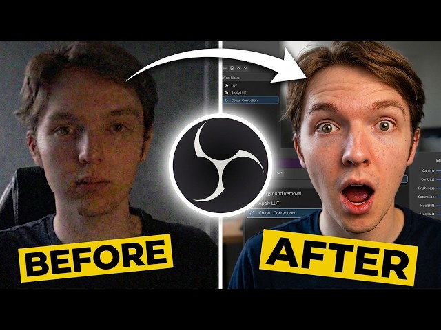 Your OBS webcam looks bad! Fix it in 5 minutes