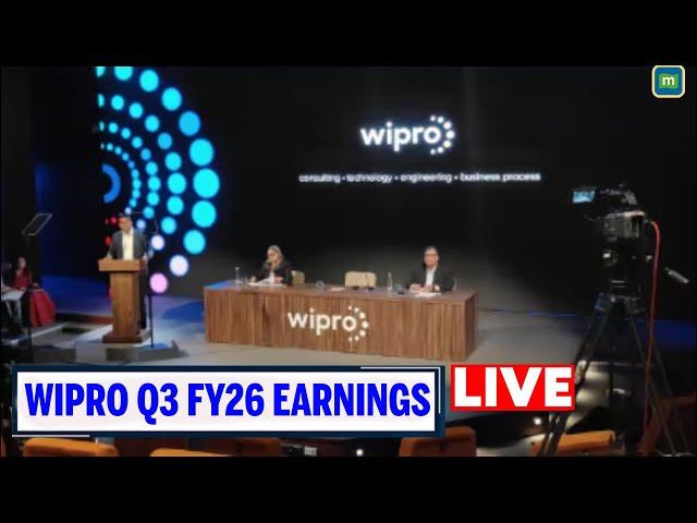Q3FY26 Results LIVE I Q3 Results LIVE Today | Q3 Results Today | Wipro Q3 Earnings