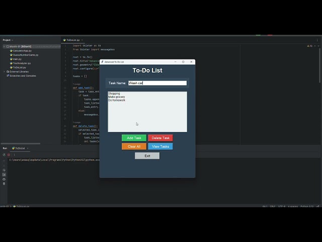 To Do List App