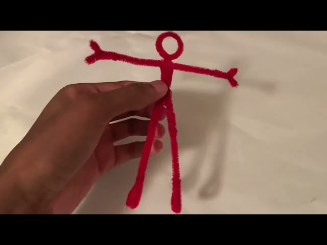 Pipe cleaner person (easy to make)