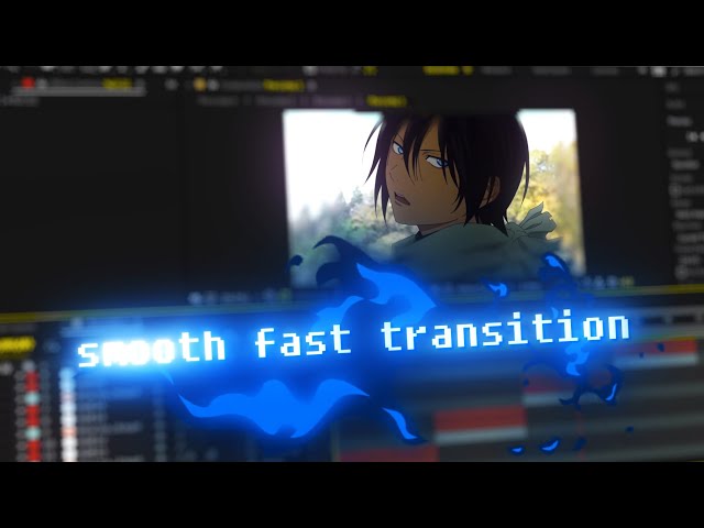 After Effect - smooth fast transitions - AMV Tutorial